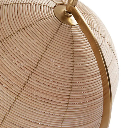 Malacca Small Rattan Globe In Natural