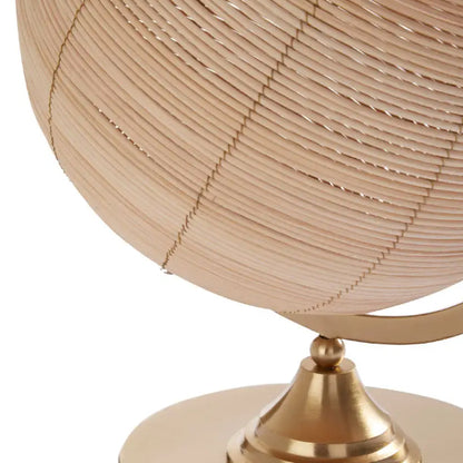 Malacca Large Rattan Globe In Natural