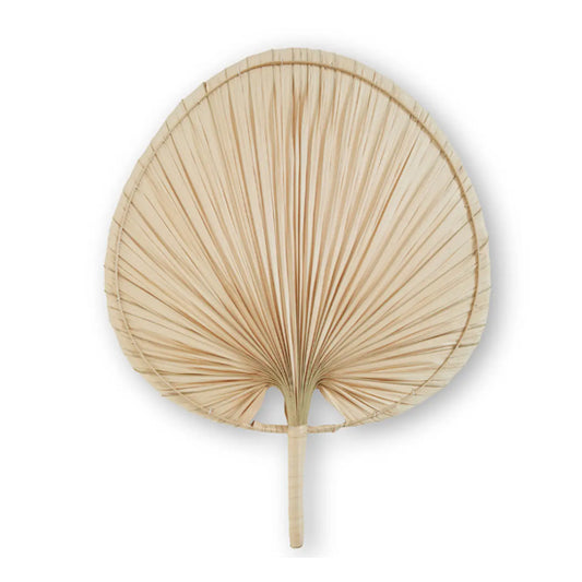 Balta Large Palm Leaf Fan In Natural