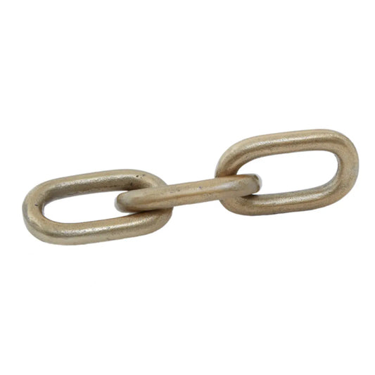 Prato Aluminium Chain Sculpture In Gold