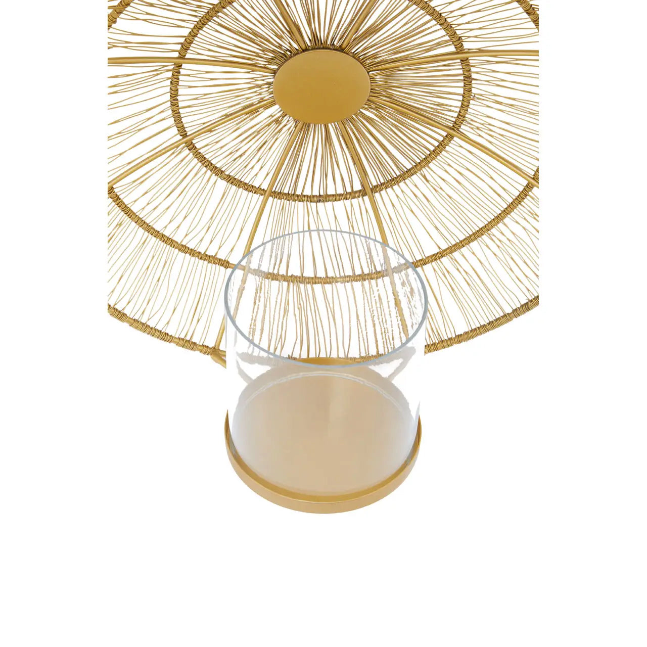 Enzo Wire Wall Sconce In Gold
