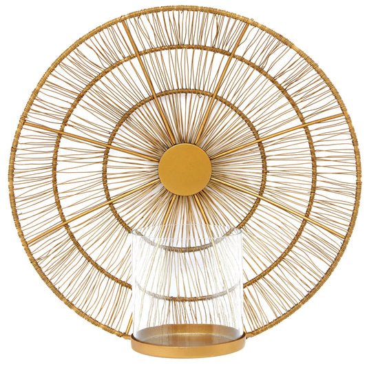 Enzo Wire Wall Sconce In Gold