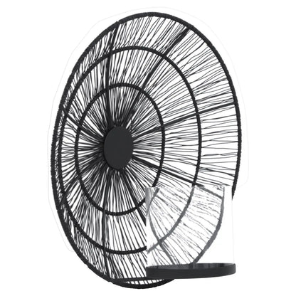 Enzo Wire Wall Sconce In Black