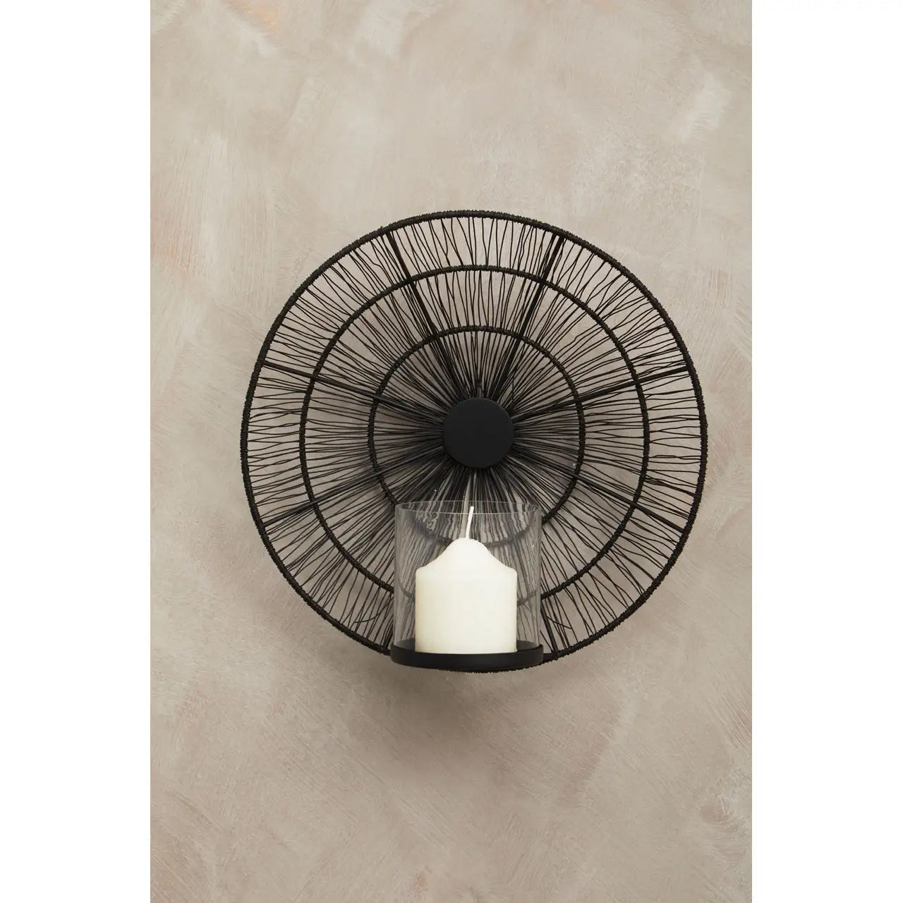 Enzo Wire Wall Sconce In Black