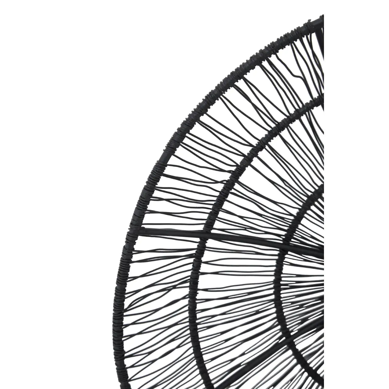 Enzo Wire Wall Sconce In Black