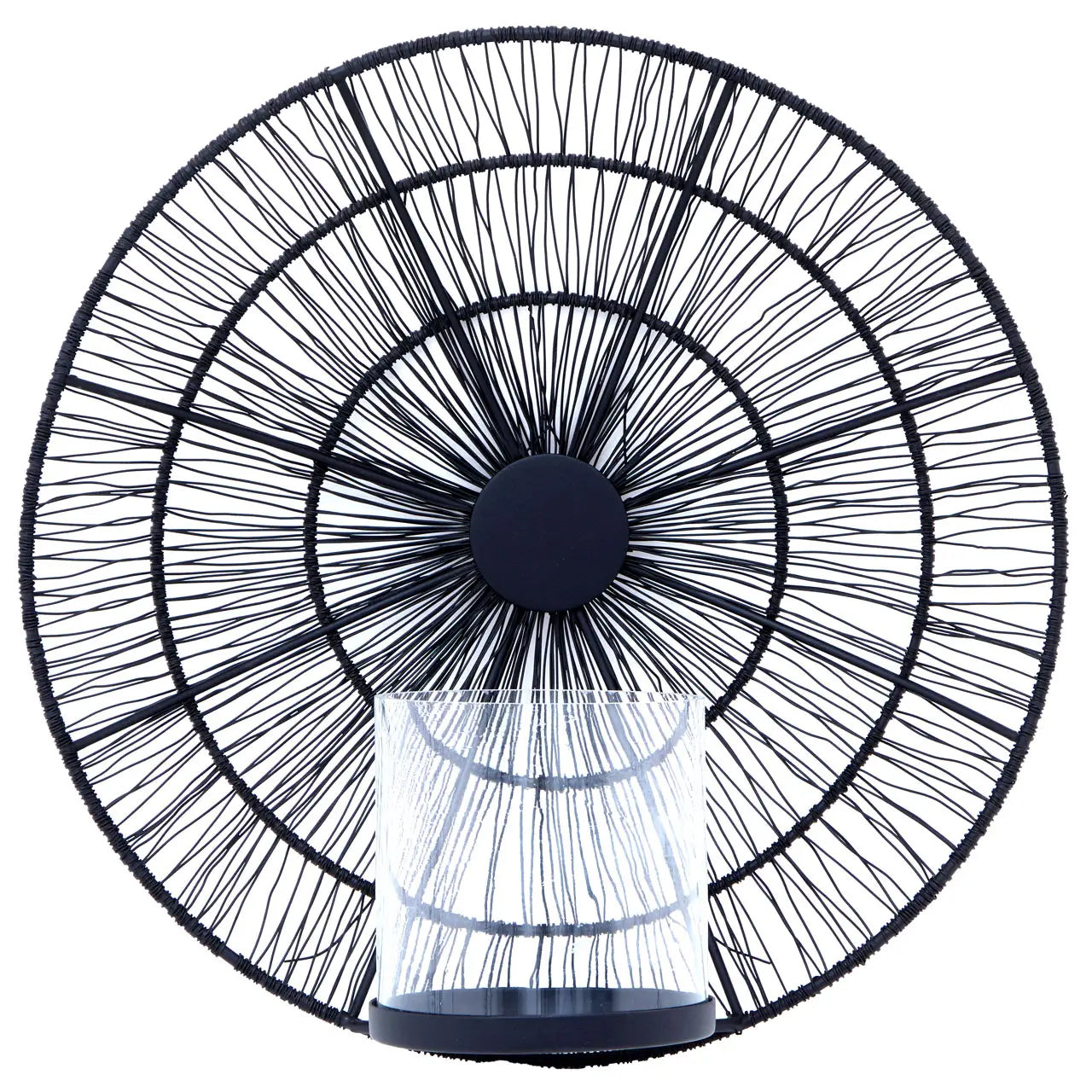 Enzo Wire Wall Sconce In Black