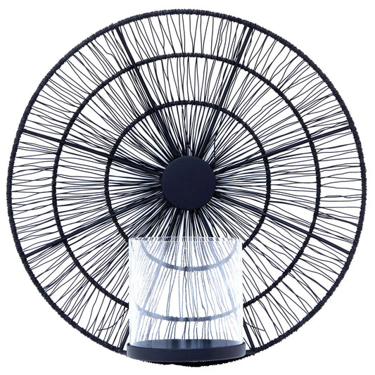 Enzo Wire Wall Sconce In Black