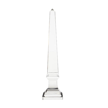Carrie Large Crystal Obelisk In Clear