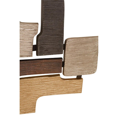Simbolo Metal Wall Sculpture In Assorted Colour