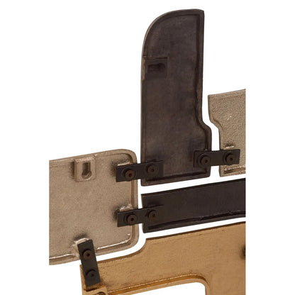 Simbolo Metal Wall Sculpture In Assorted Colour