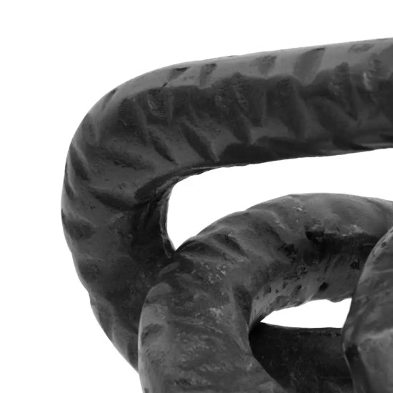 Prato Aluminium Chain Sculpture In Grey
