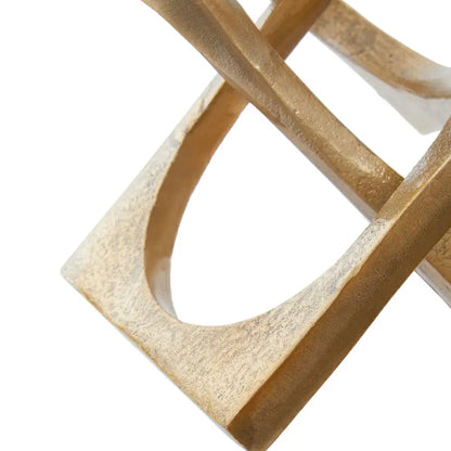Prato Aluminium Sculpture In Gold