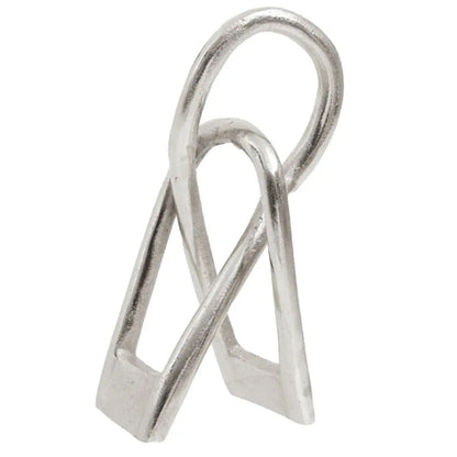 Prato Small Cast Aluminium Sculpture In Black Nickel