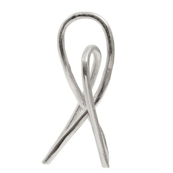 Prato Large Aluminium Sculpture In Nickel