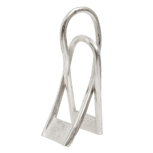 Prato Large Aluminium Sculpture In Nickel