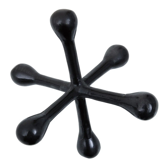 Prato Cast Aluminium Abstract Sculpture In Black
