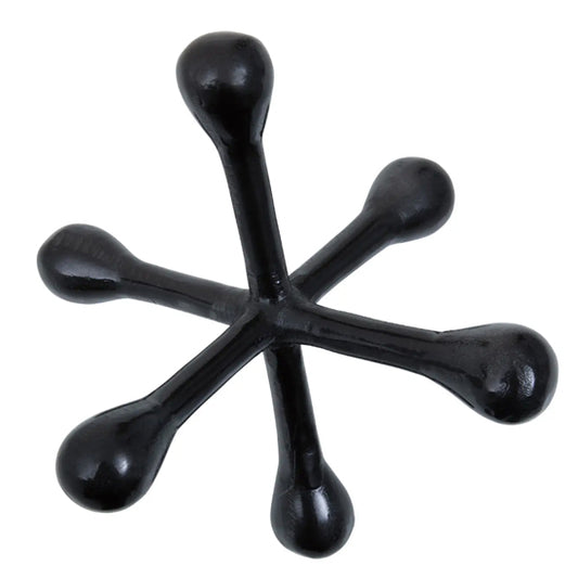 Prato Cast Aluminium Abstract Sculpture In Black