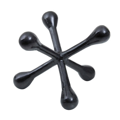 Prato Cast Aluminium Abstract Sculpture In Black