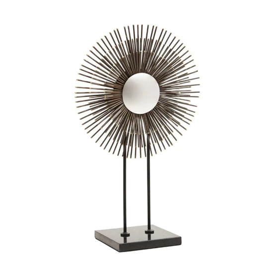 Mirano Metal Quill Sculpture In Black