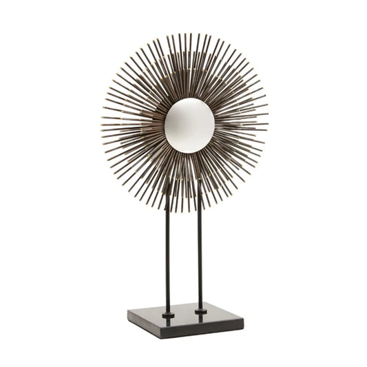 Mirano Metal Quill Sculpture In Black