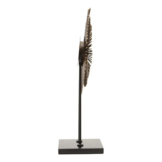 Mirano Metal Quill Sculpture In Black