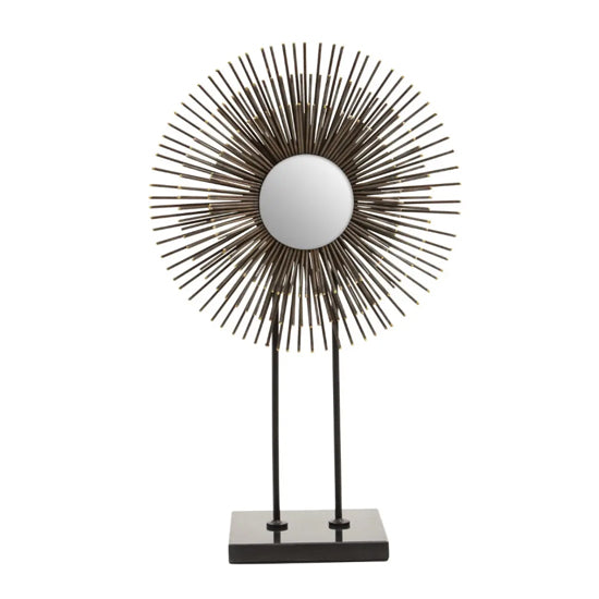 Mirano Metal Quill Sculpture In Black