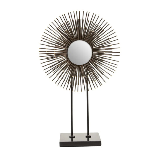 Mirano Metal Quill Sculpture In Black