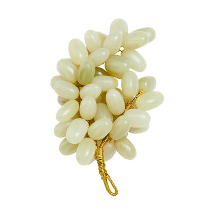 Oleena Onyx Decorative Grapes In Green