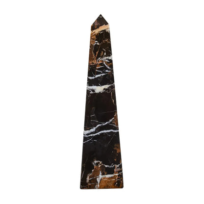 Salmo Large Marble Obelisk In Black