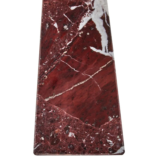 Salmo Small Marble Obelisk In Red