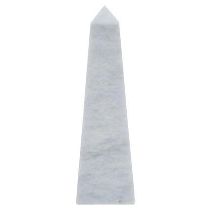 Salmo Small Marble Obelisk In White