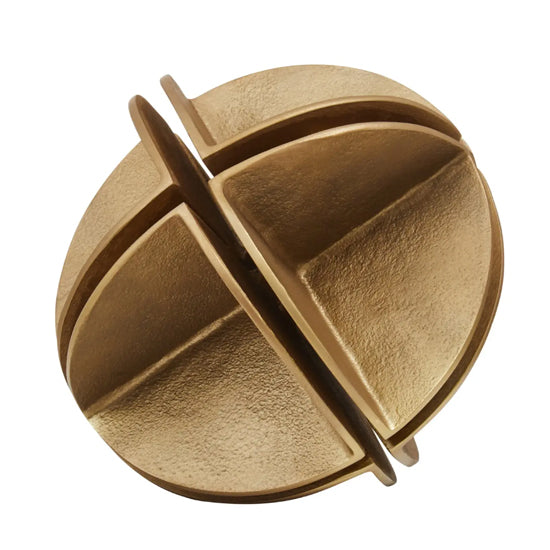 Prato Aluminium Sculpture In Brass