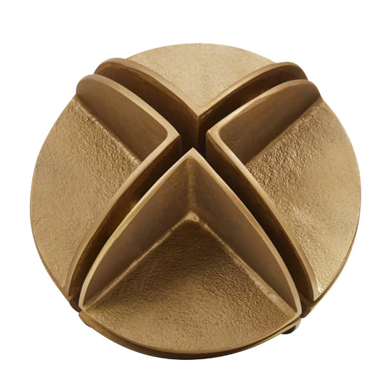 Prato Aluminium Sculpture In Brass