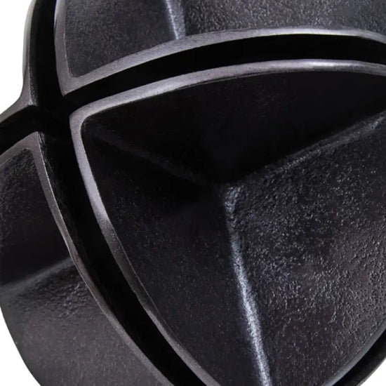 Prato Aluminium Sculpture In Black Nickel
