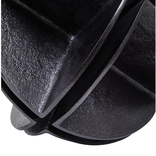 Prato Aluminium Sculpture In Black Nickel