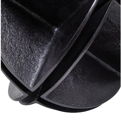 Prato Aluminium Sculpture In Black Nickel