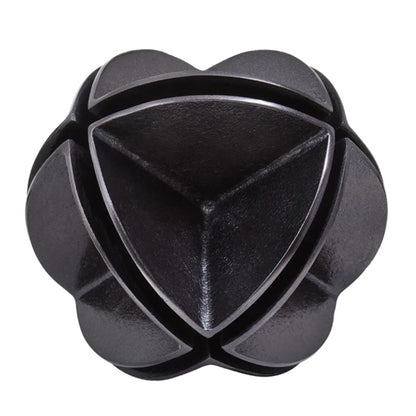 Prato Aluminium Sculpture In Black Nickel