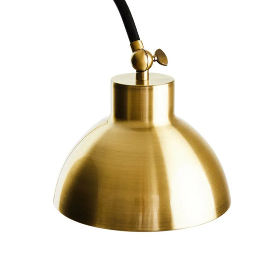Newton Metal Shade Table Lamp In Gold