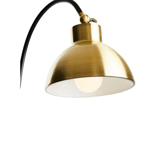 Newton Metal Shade Table Lamp In Gold