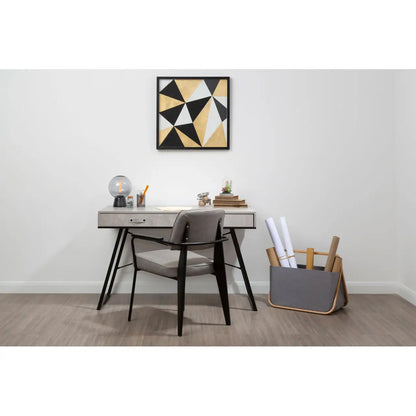 Modello Multi Geo Wall Art In Black And Gold