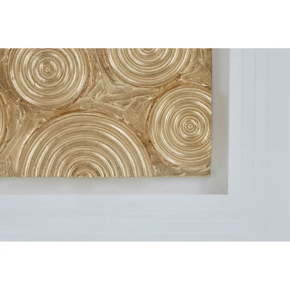 Nason Disc Design Wall Art In Gold