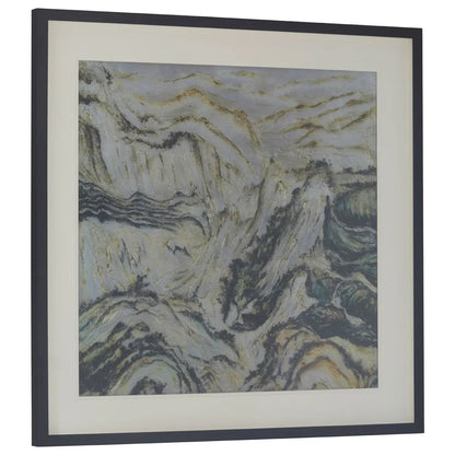 Nason Abstract Design Square Wall Art In Black