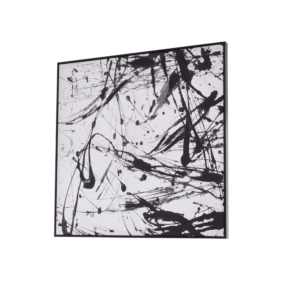 Astratto Wall Art In Black And White