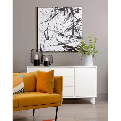 Astratto Wall Art In Black And White