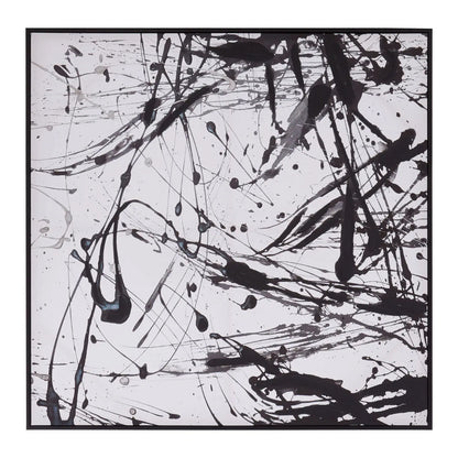 Astratto Wall Art In Black And White