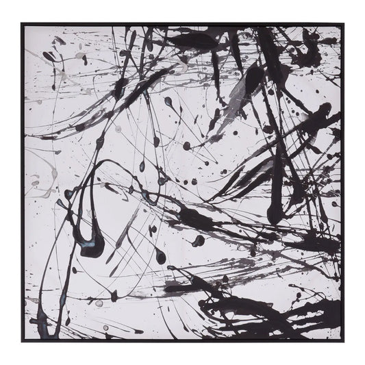 Astratto Wall Art In Black And White