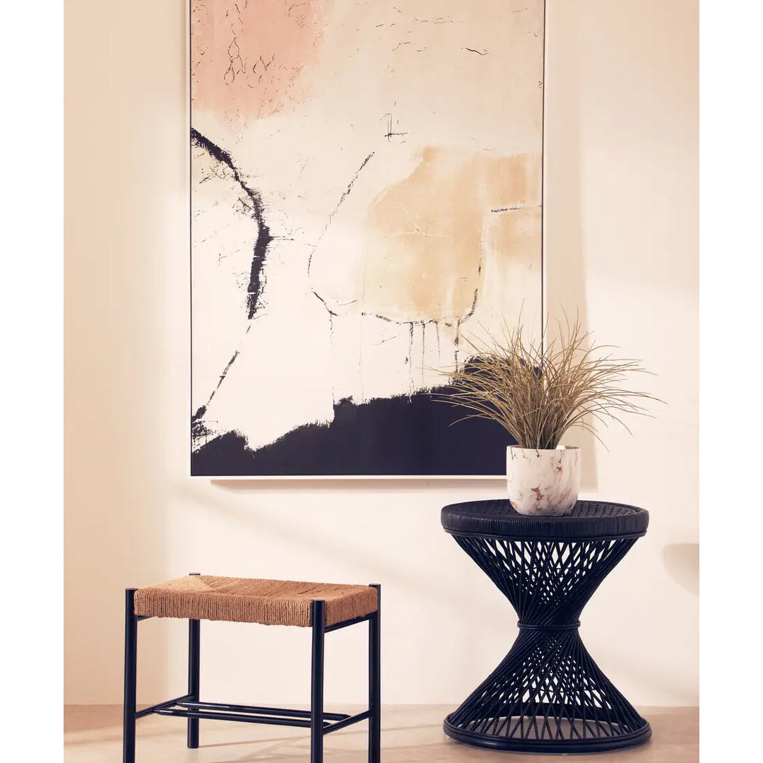 Astratto Classic Wall Art In Natural Pink