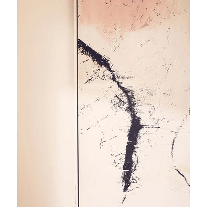 Astratto Classic Wall Art In Natural Pink