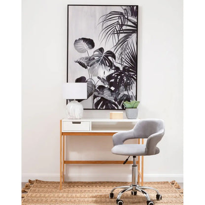 Astratto Wooden Wall Art In Black