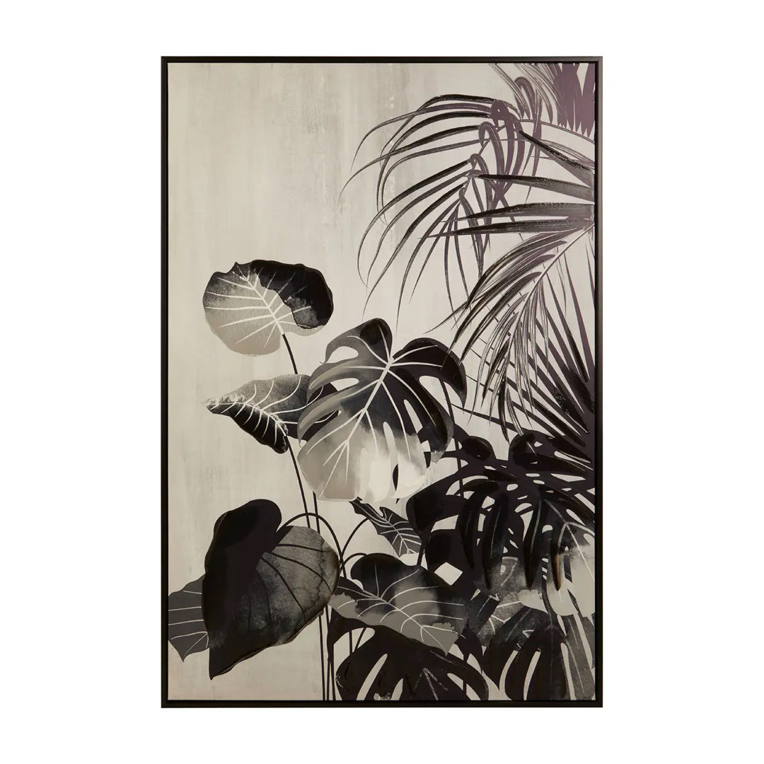 Astratto Wooden Wall Art In Black